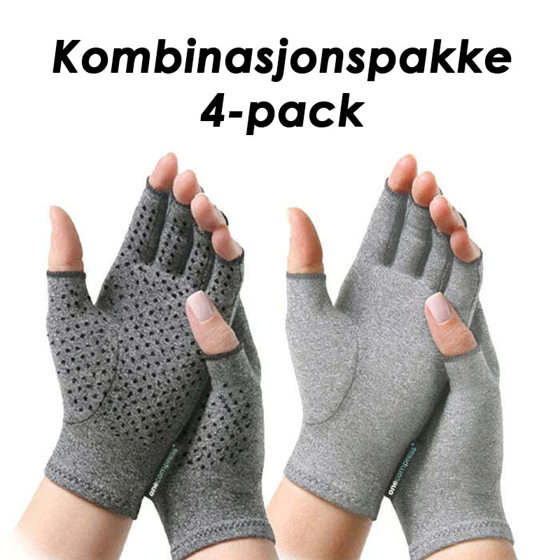 Premium kompresjons-hansker x4